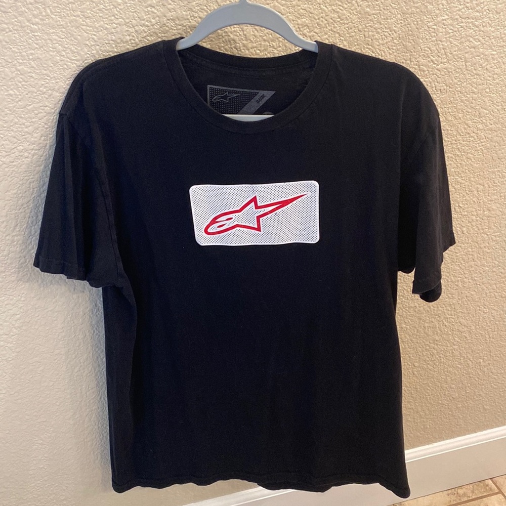 Alpine Stars XL black T-shirt